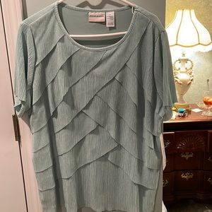 Aqua blouse